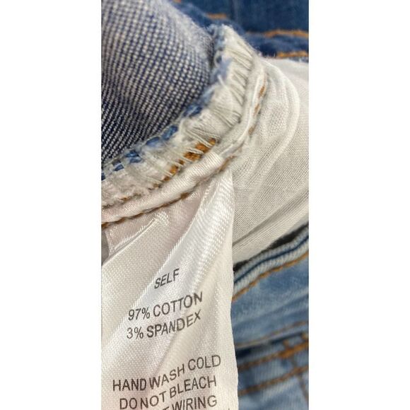 Fashion Nova Day Night Skinny Jeans Two Toned - Size 5 Juniors - Picture 9 of 11